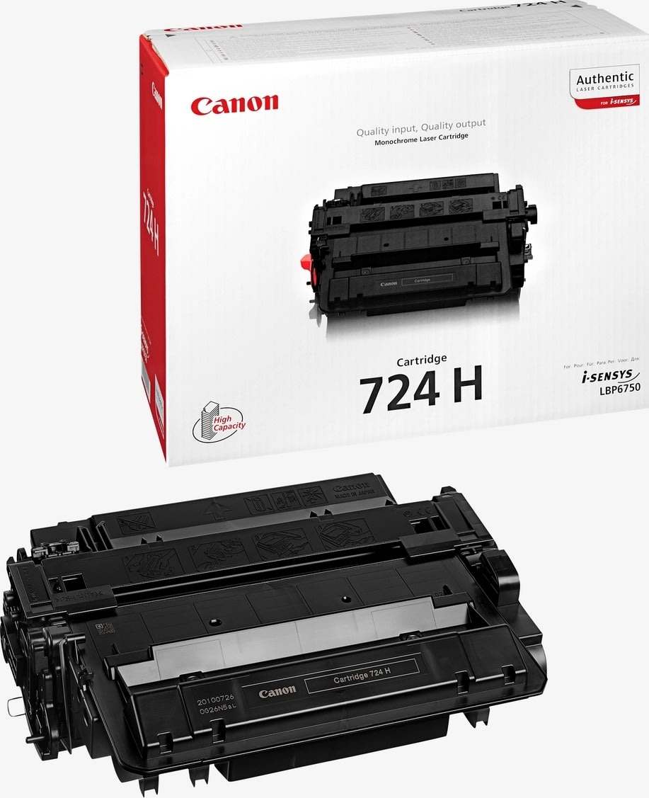 Lasertoner Canon 724/3481B002AA Svart 6000 sidor