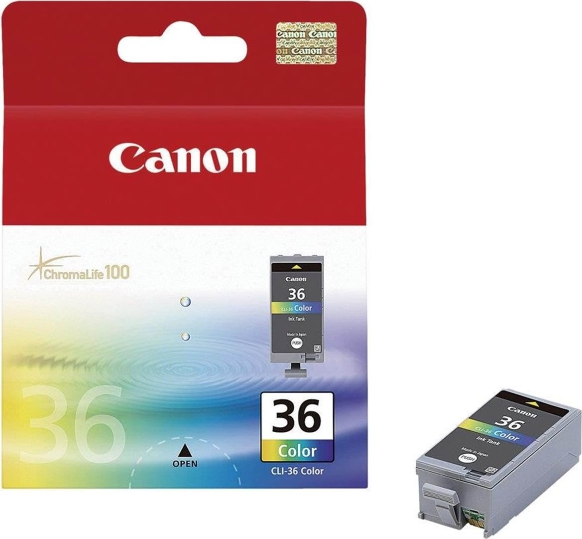 Bläckpatron Canon CLI-36 4 färger