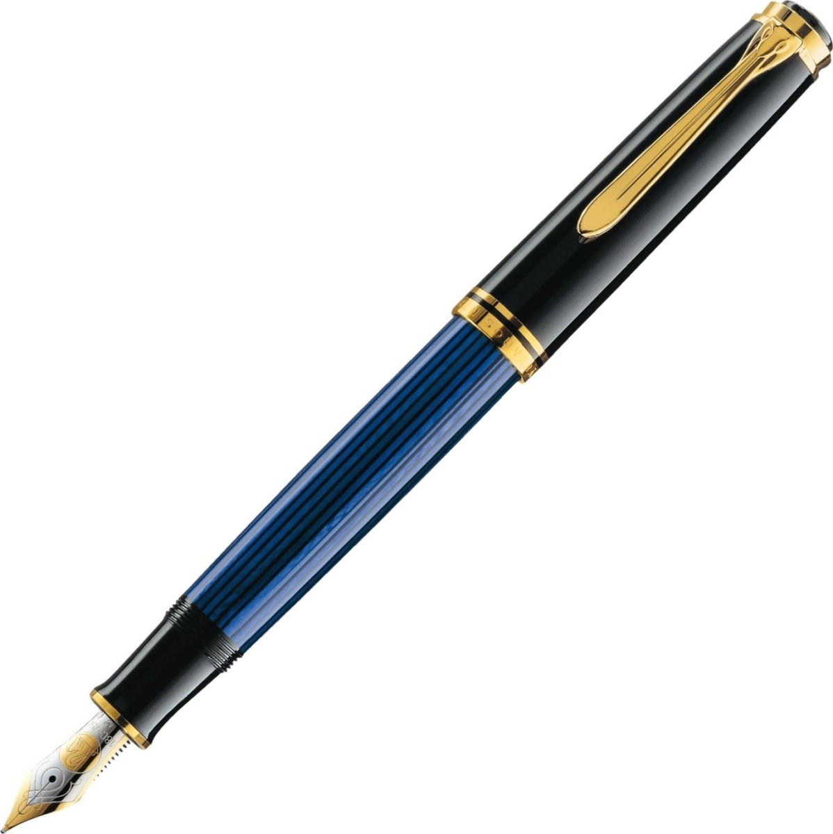 Pelikan Souverän 800 Reservoarpenna, B, svart/blå