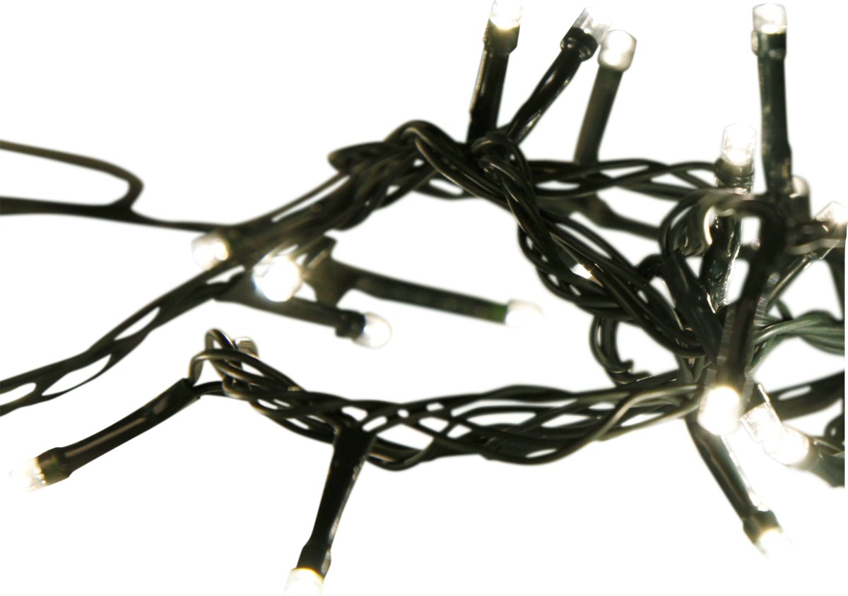 Ljusslinga m/120 LED, 5,95m, kopplingsbar, varmvit