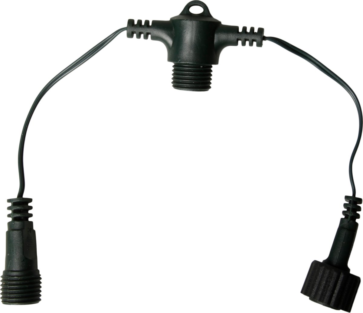 Grenkabel till ljusslinga, 31V, IP44, 40cm, grön