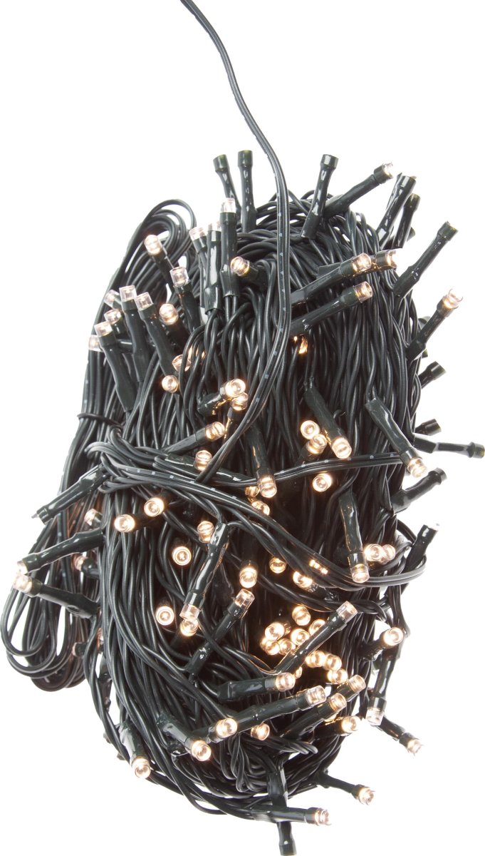 Ljusslinga m/200 LED, 19,90m, varm vit
