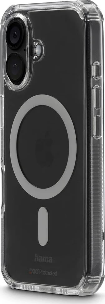 Hama Mobilskal Iphone 16 MagCase, transparent