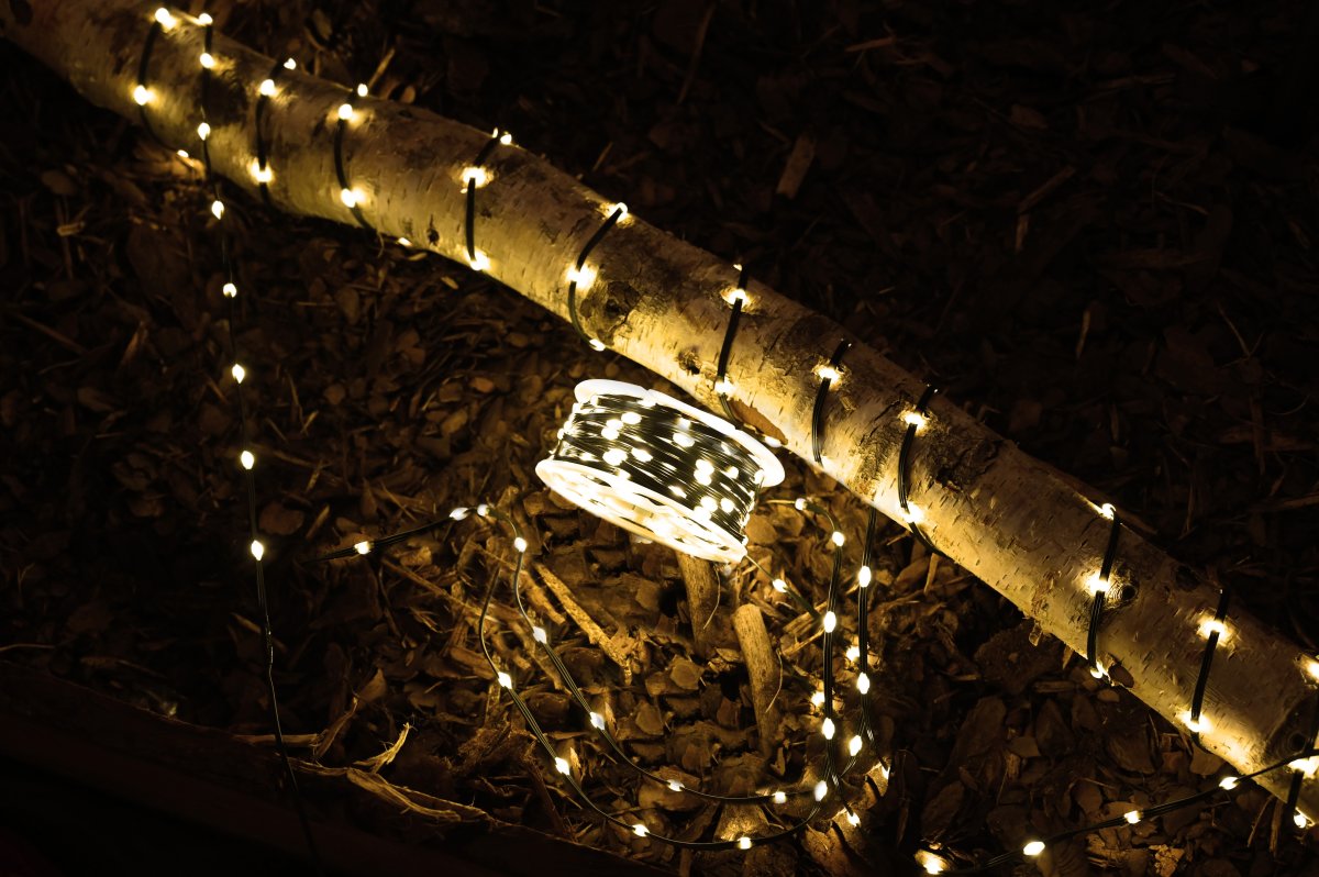 Ljusslinga m/500 LED, 24,95m varm vit
