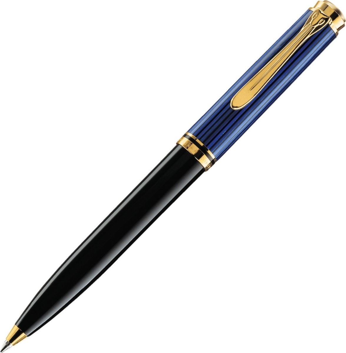 Pelikan Souverän 600 Kulspetspenna, svart/blå