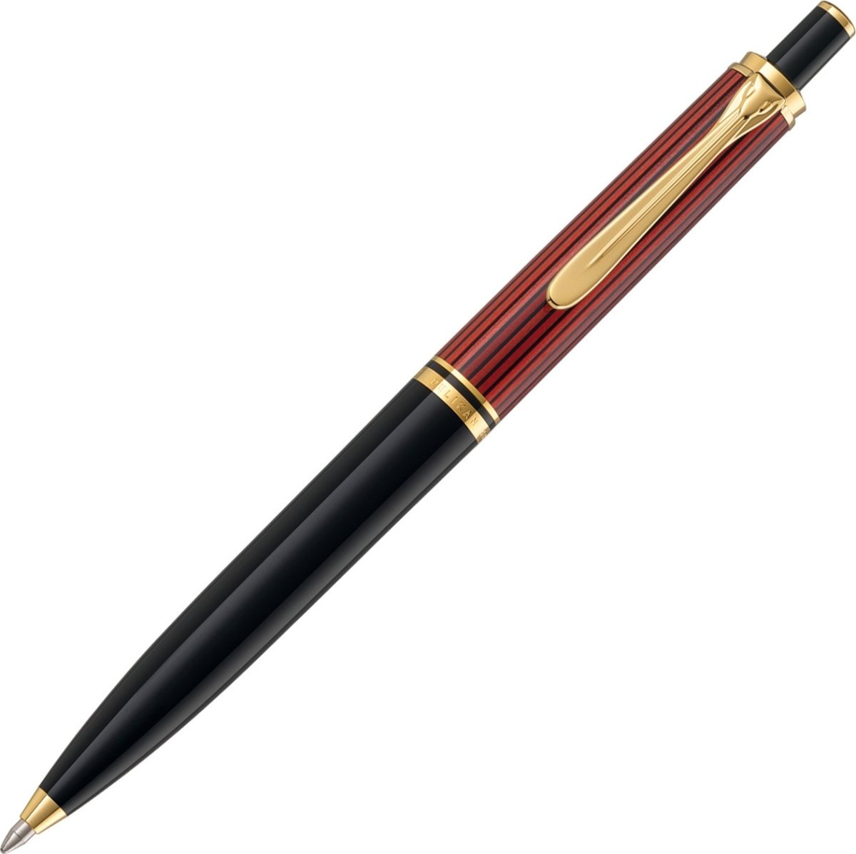 Pelikan Souverän 400 Kulspetspenna, svart/röd