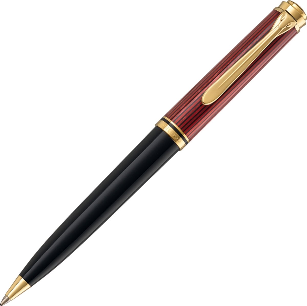 Pelikan Souverän 600 Kulspetspenna, svart/röd