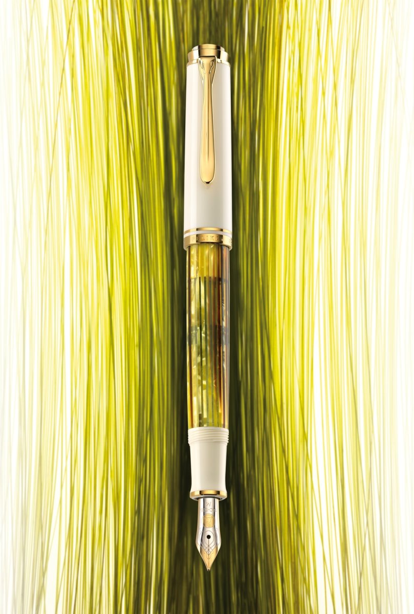 Pelikan Souverän 400 Reservoarpenna, F, tort.vit