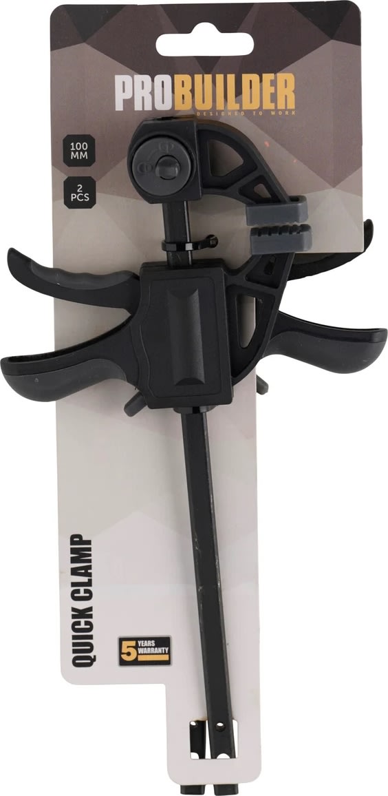 Probuilder Blixtklämma 100 mm. 2 st.