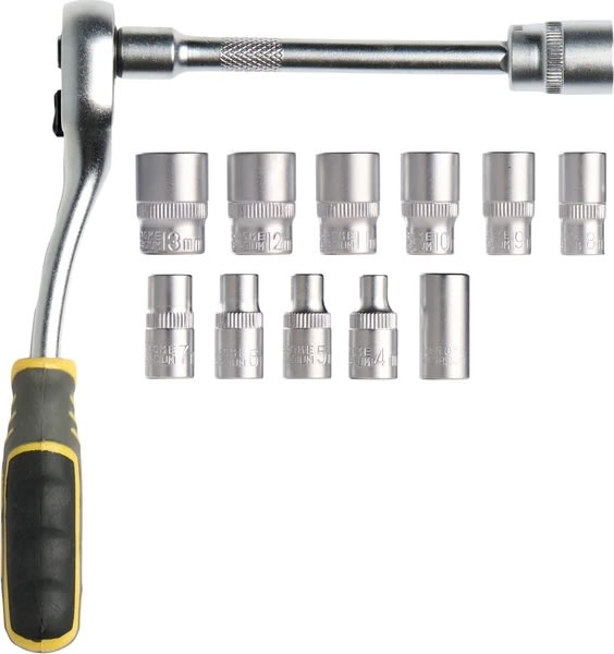 Probuilder hylsnyckelsats 1/4" 12 delar