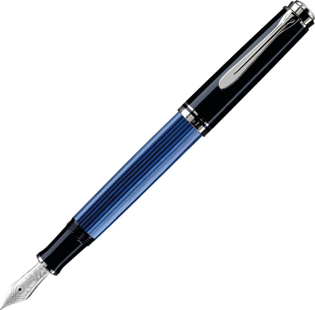 Pelikan Souverän 805 Reservoarpenna, M, svart/blå