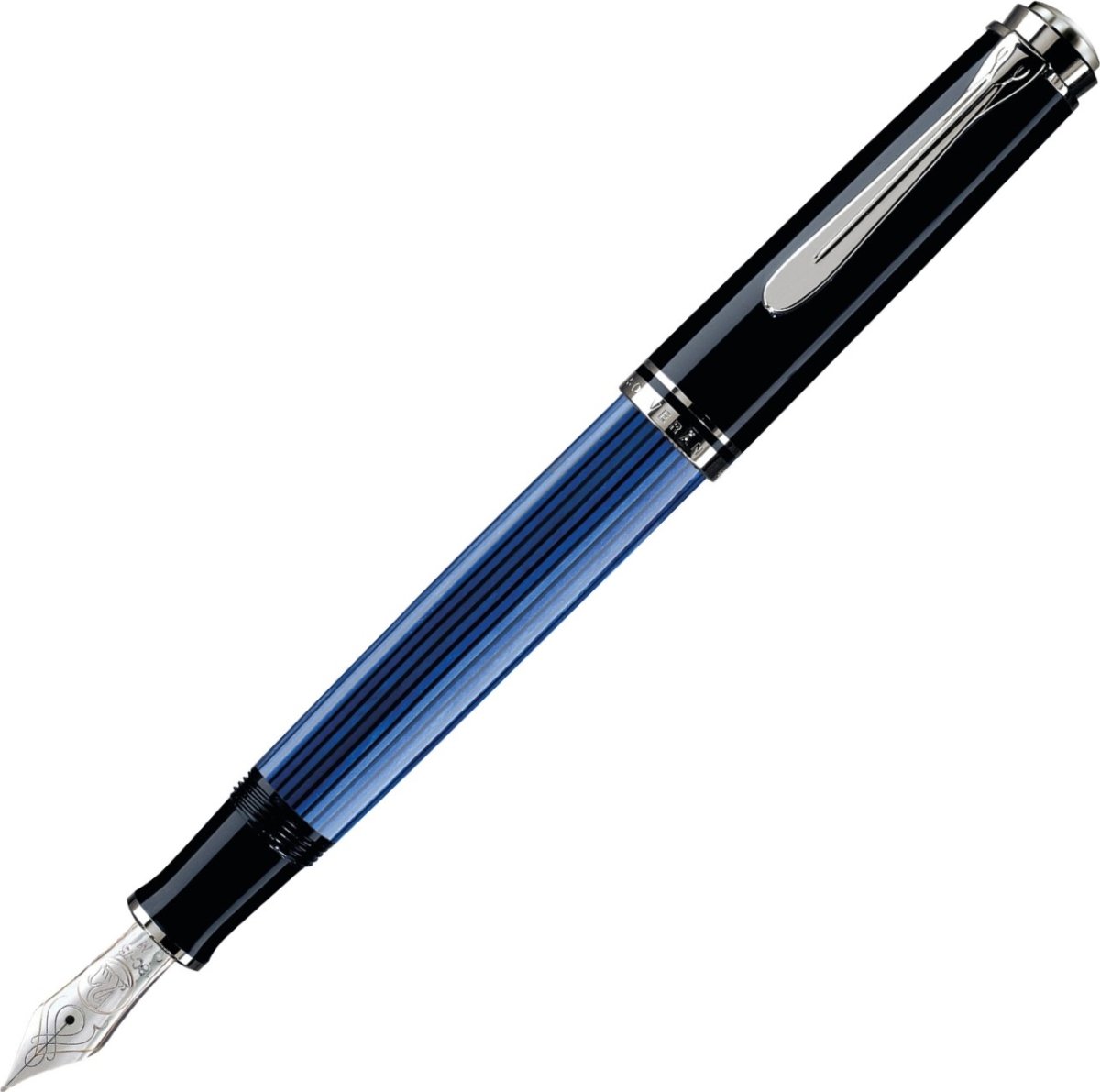 Pelikan Souverän 805 Reservoarpenna, B, svart/blå