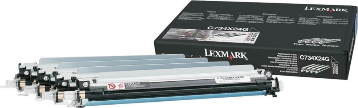 Photoconductor Lexmark C734X24G 20 000 sidor 4-p