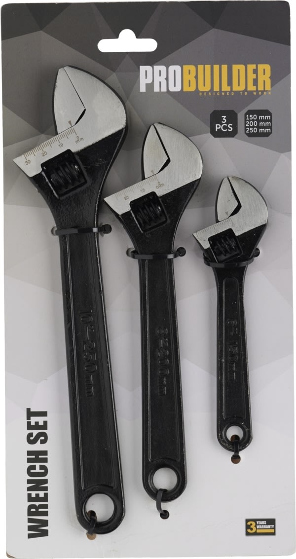 Probuilder skiftnyckelsats, 3 st.