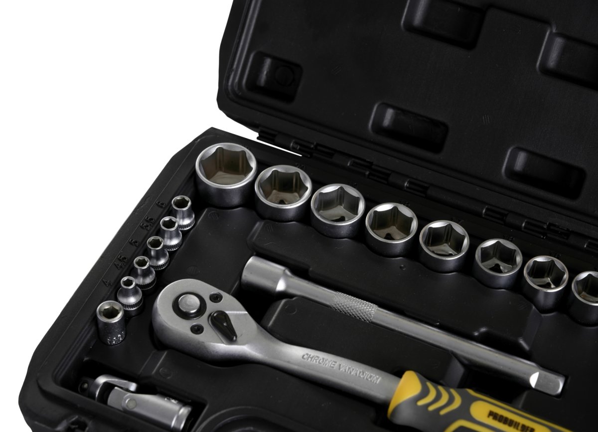 Probuilder hylsnyckelsats 3/8" 25 delar