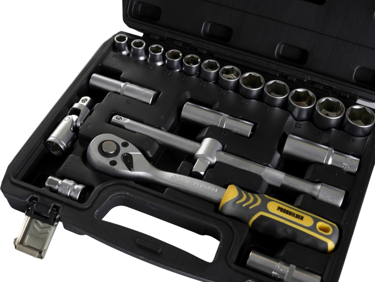 Probuilder hylsnyckelsats 1/2" 21 delar