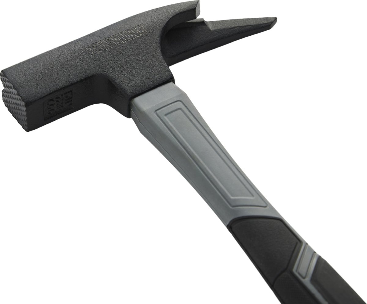 Probuilder Läggningshammare glasfiber/stål, 600 g.