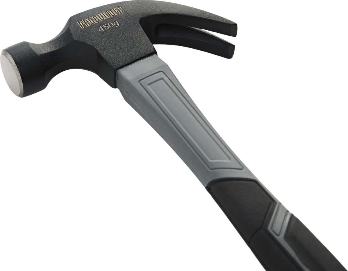 Probuilder gaffelhammare glasfiber/stål, 450 g.