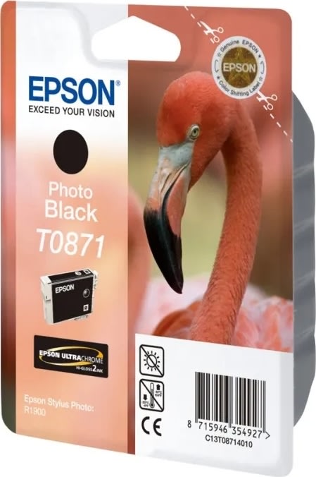Epson nr T0871/C13T08714010 bläckpatron, svart, 56