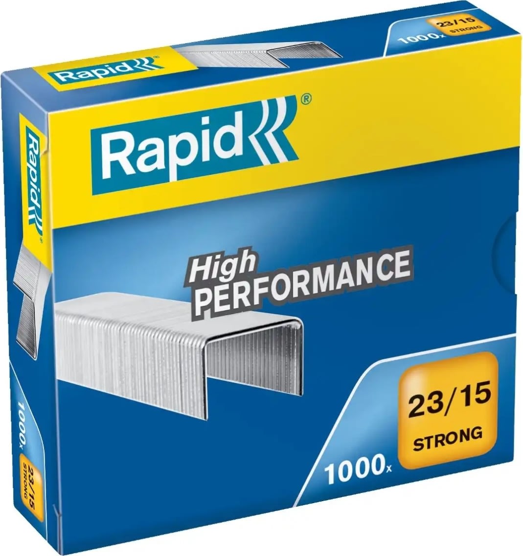 Häftklammer Rapid Strong 23/15, 1000 st