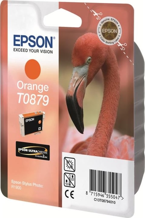 Epson nr T0879/C13T08794010 bläckpatron, orange, 9