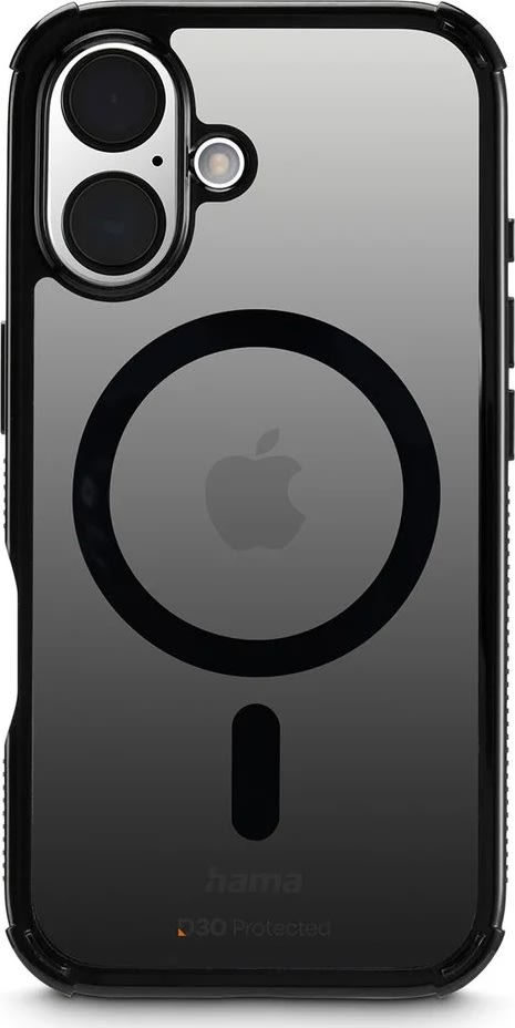 Hama Mobile Cover Protect Iphone 16 MagCase, svart