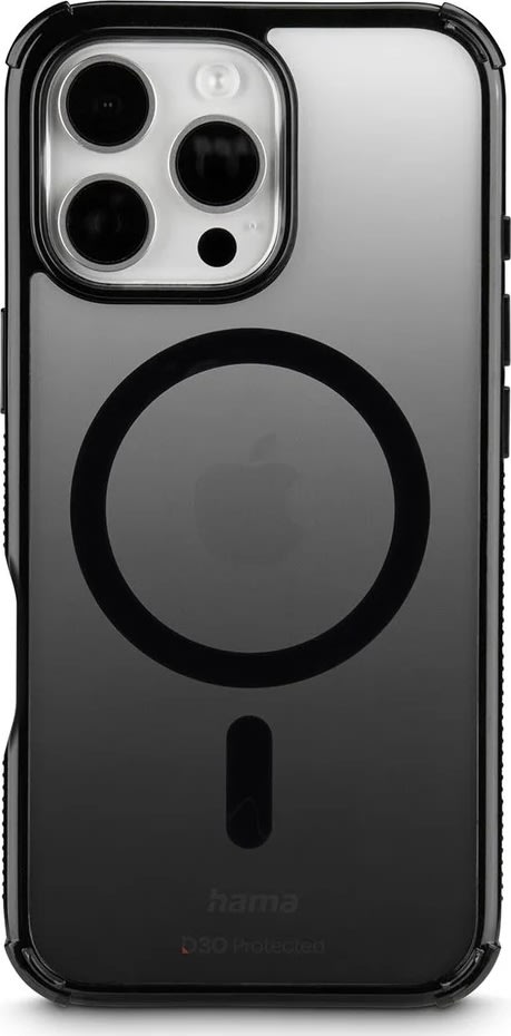 Hama Mobilskal Iphone 16 Pro MagCase, svart