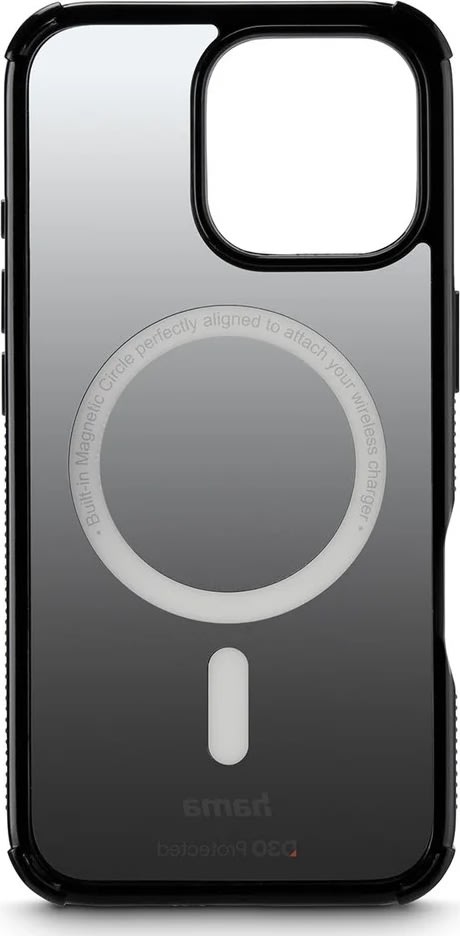 Hama Mobilskal Iphone 16 Pro MagCase, svart