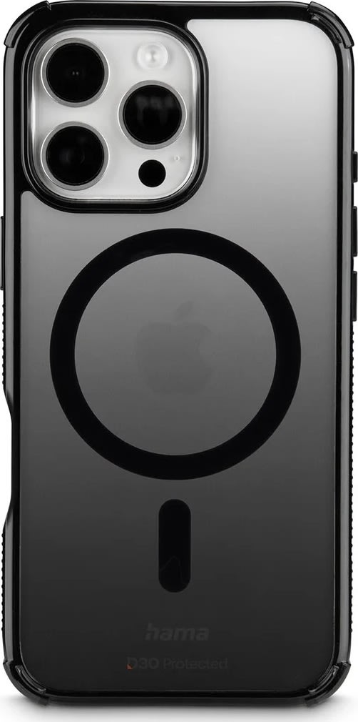 Hama Mobilskal Iphone 16 Pro Max MagCase, svart