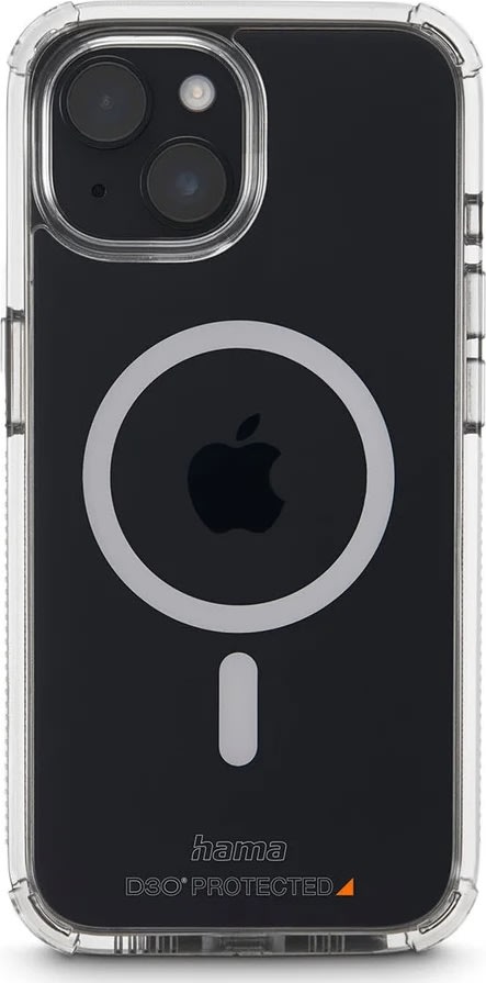 Hama Mobilskal Iphone 15 MagCase, transparent