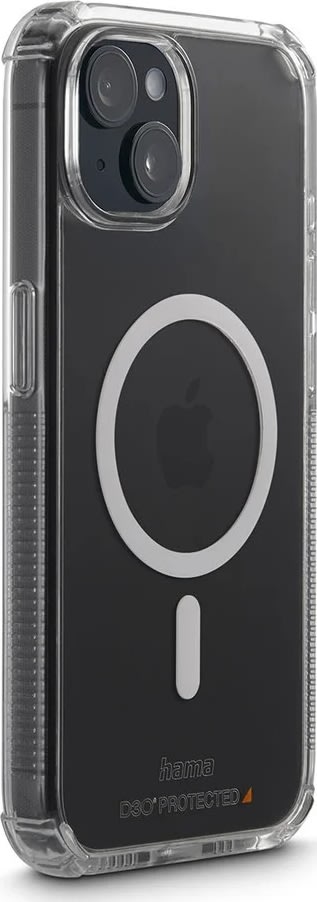 Hama Mobilskal Iphone 15 MagCase, transparent