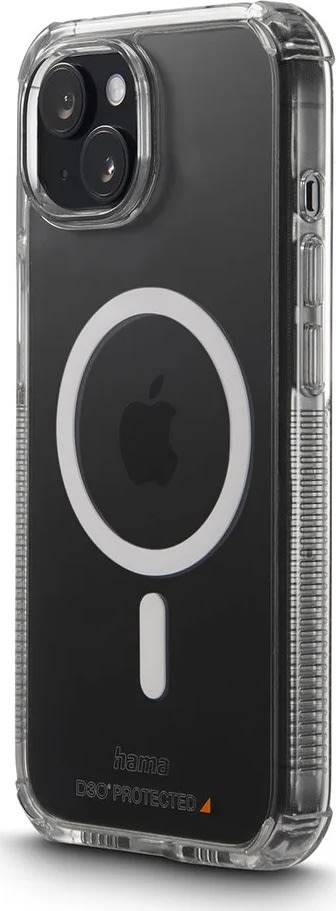 Hama Mobilskal Iphone 15 MagCase, transparent