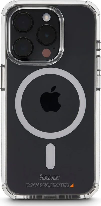 Hama Mobilskal Iphone 15 Pro MagCase, transparent