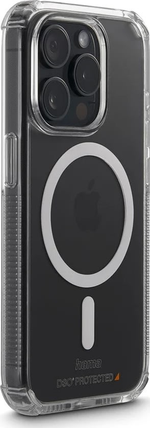 Hama Mobilskal Iphone 15 Pro MagCase, transparent