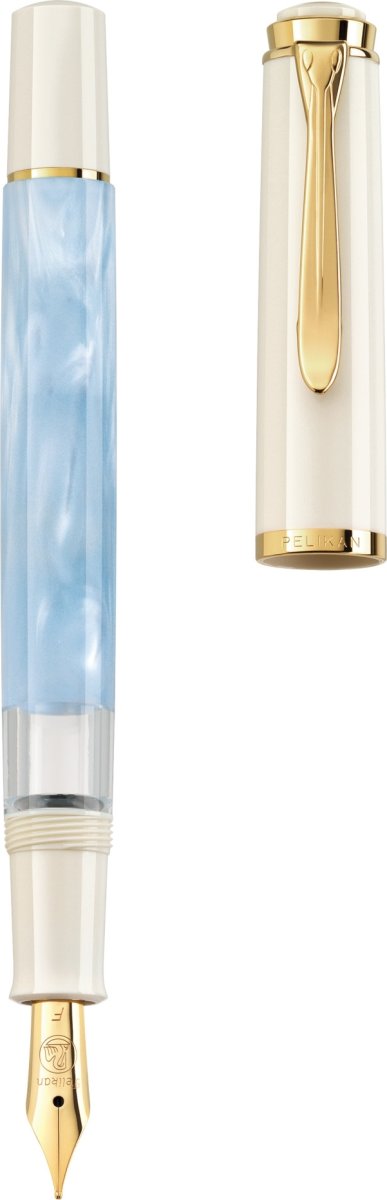 Pelikan Classic 200 Reservoarpenna, F, pastellblå