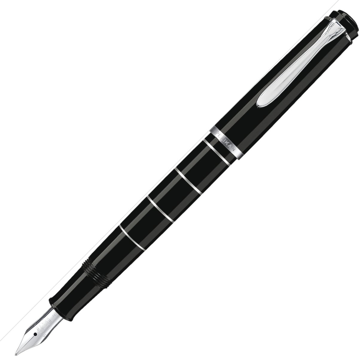 Pelikan Classic 215 Reservoar, F, balck rings