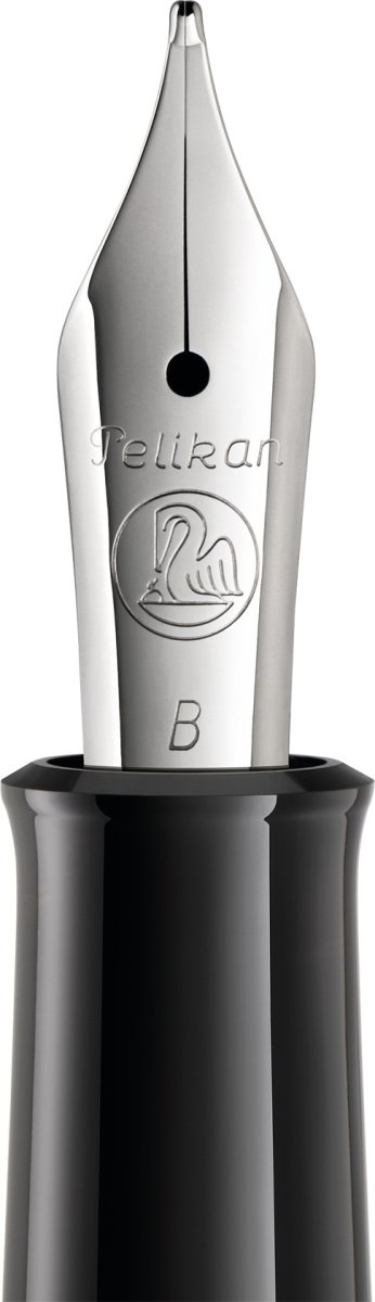 Pelikan Classic 215 Reservoarpenna, B, balck rings