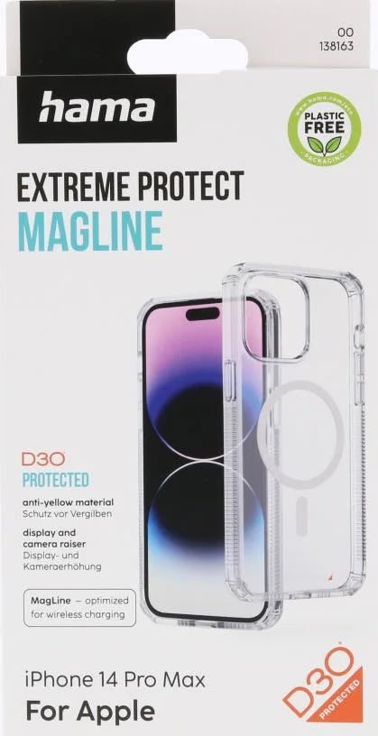 Hama Mobilskal Iphone 14 Pro Max MC, transparent
