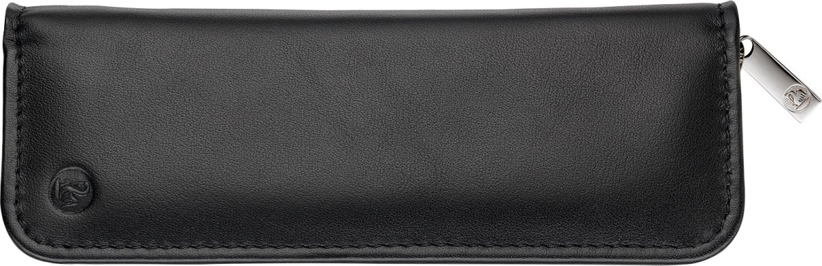 Pelikan Läderfodral, 2 pennor, svart nappa