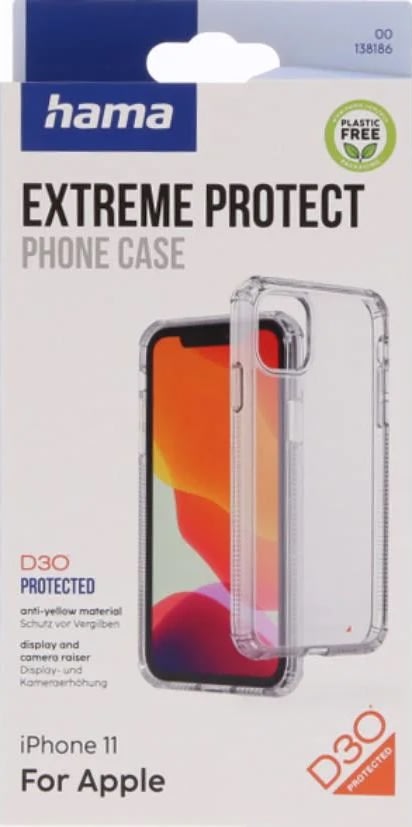 Hama mobilskal skyddar Iphone 11, transparent