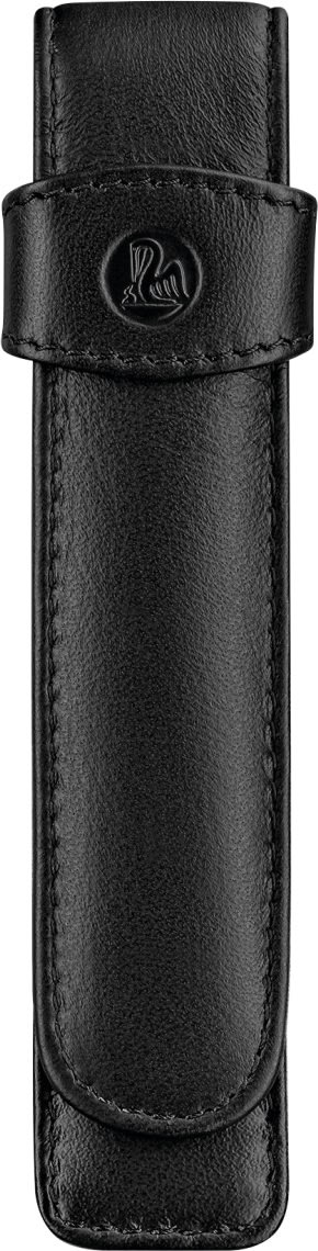 Pelikan läderfodral, 1 penna, svart