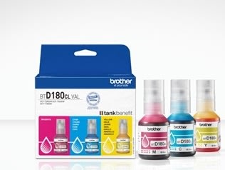Brother BTD180CLVAL CMY Value Pack, 5000 st
