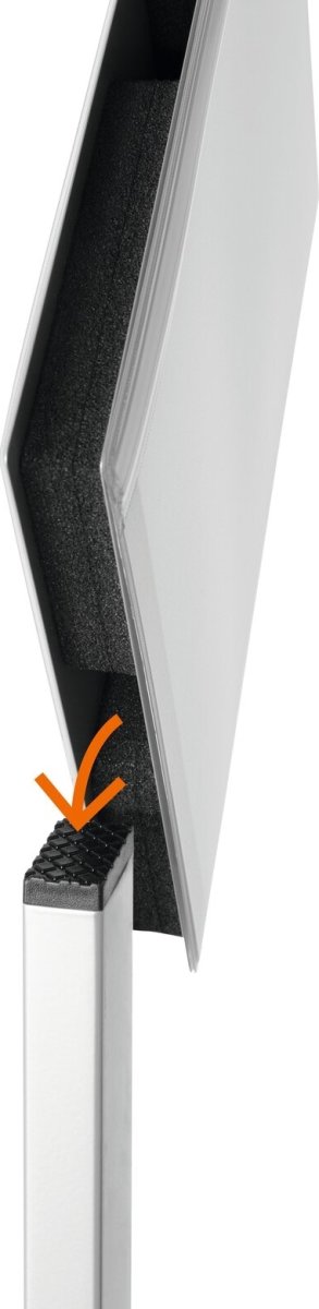 Durable golvskylt | A4 | Utomhus