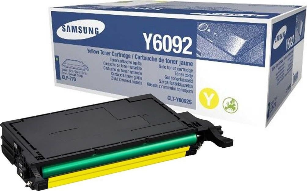 Lasertoner Samsung CLT-Y6092S Gul 7000 sidor