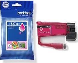 Brother LC527XLM bläckpatroner, 2K, magenta