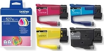 Brother LC527XLVAL CMYK Multipack, 3x2000 sidor