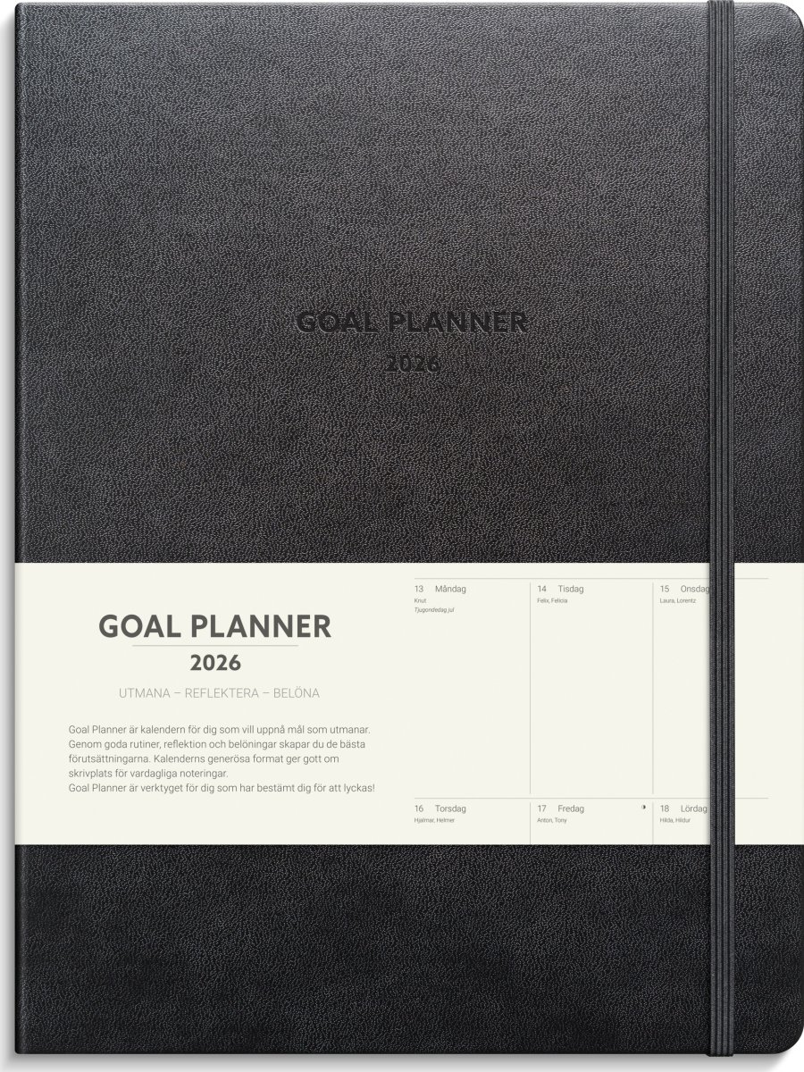 Burde 2026 Kalender, Goal Planner