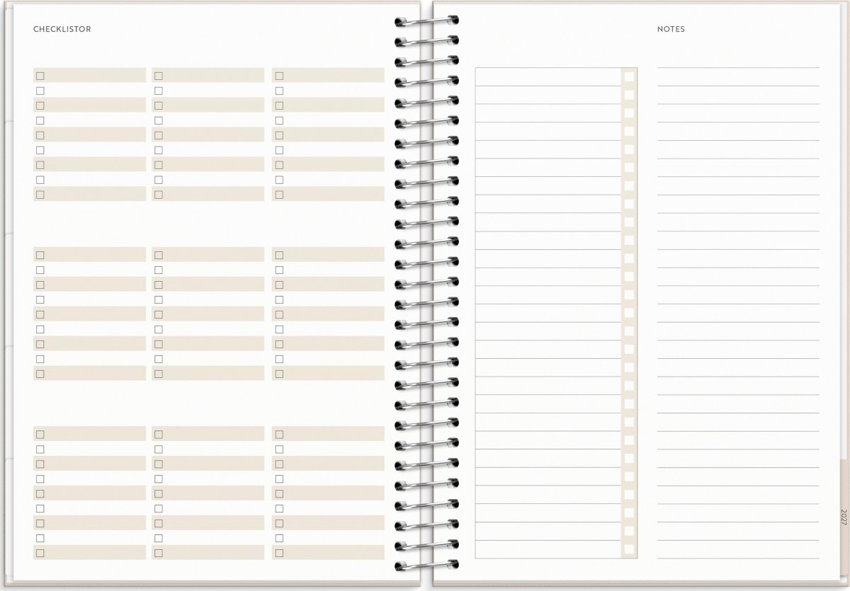 Burde 2026 Kalender, Life Organizer A5 Family