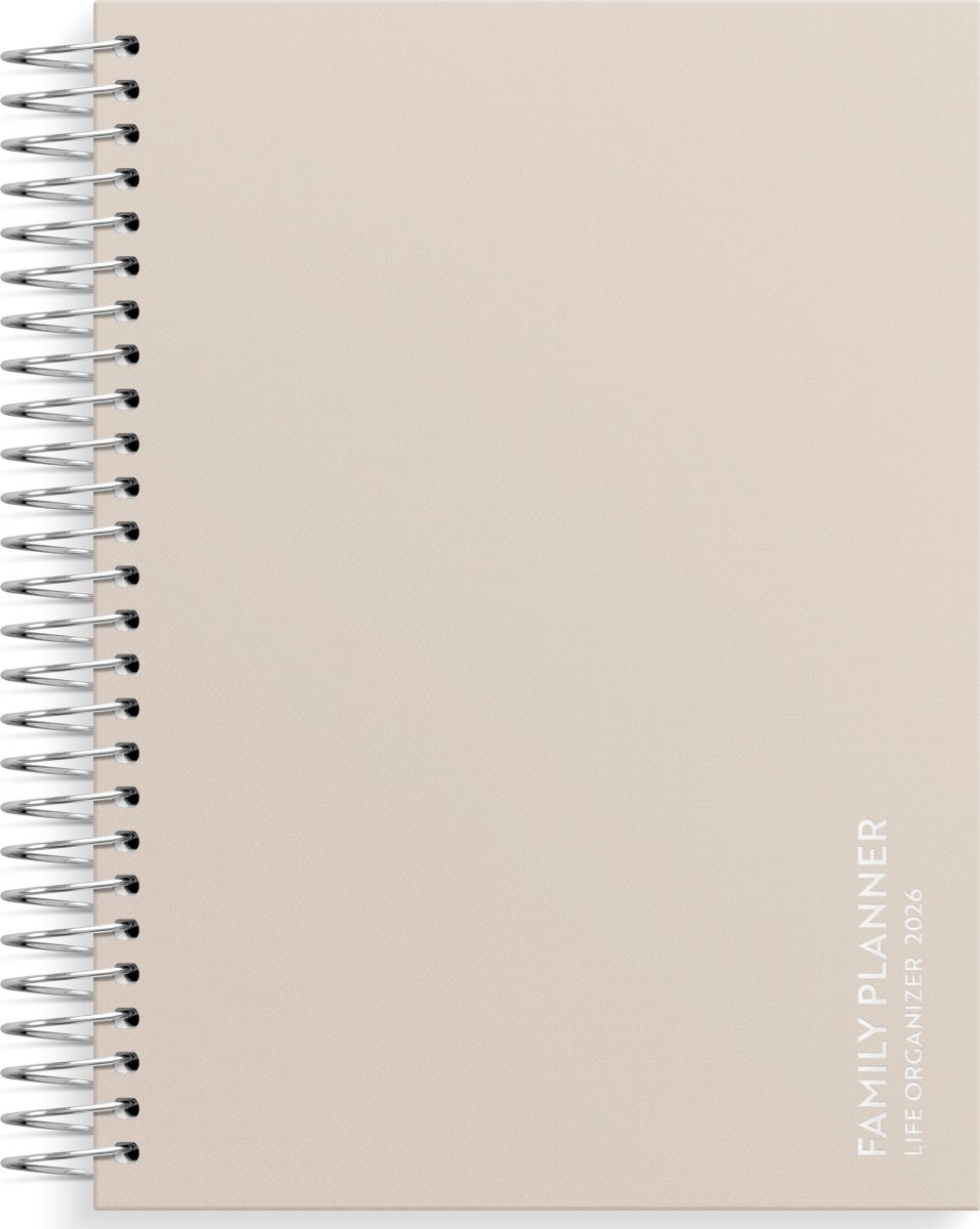 Burde 2026 Kalender, Life Organizer A5 Family