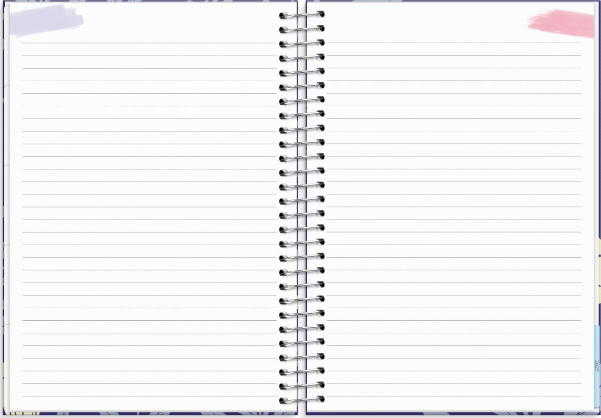 Burde 2026 Kalender, Life Organizer, Blå